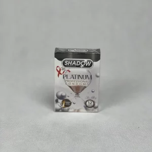 Shadow platinum delayed condom